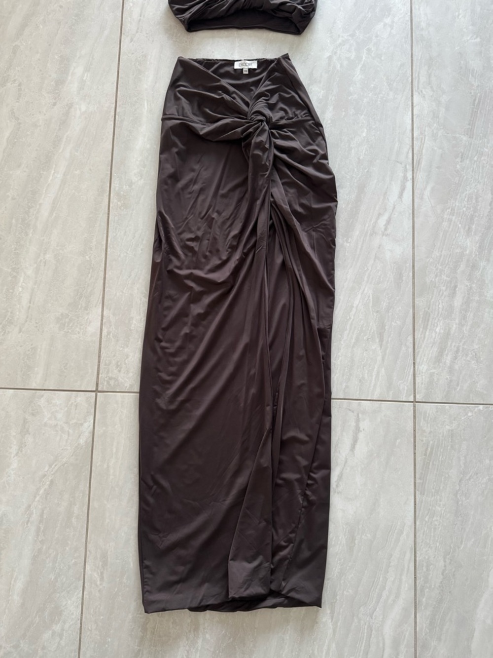 ENCORE Black Twisted Two-Piece Set - Picture 4 of 9